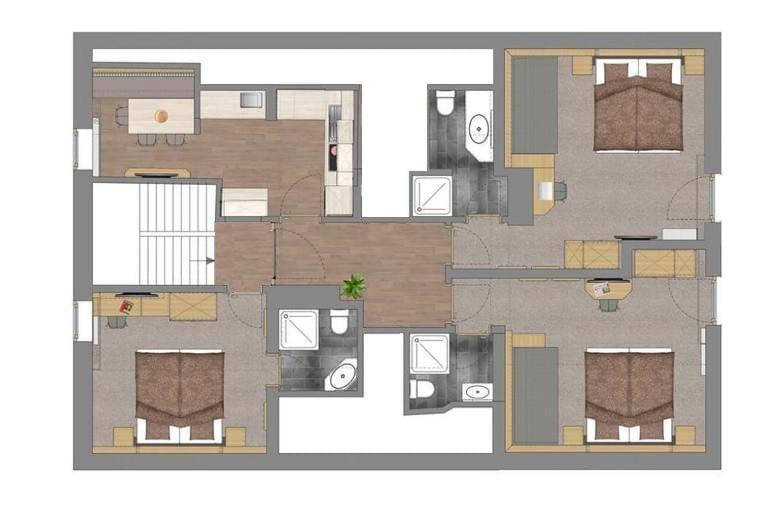 Haus Hubertus Apartment Galtuer Ngoại thất bức ảnh